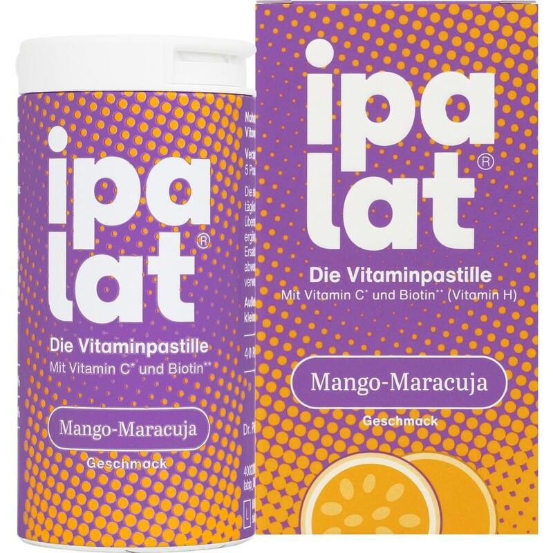 IPALAT Die Vitaminpastille Mango-Maracuja